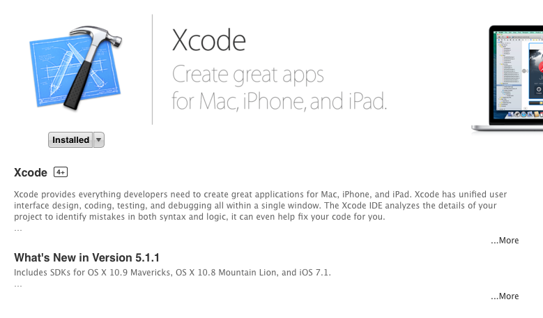 xCodeInstalled
